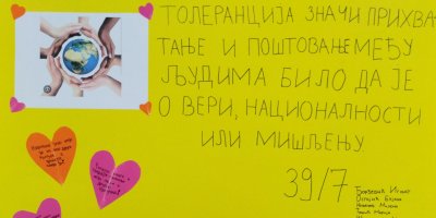 Недеља сећања и заједништва- "Толеранција у друштву"