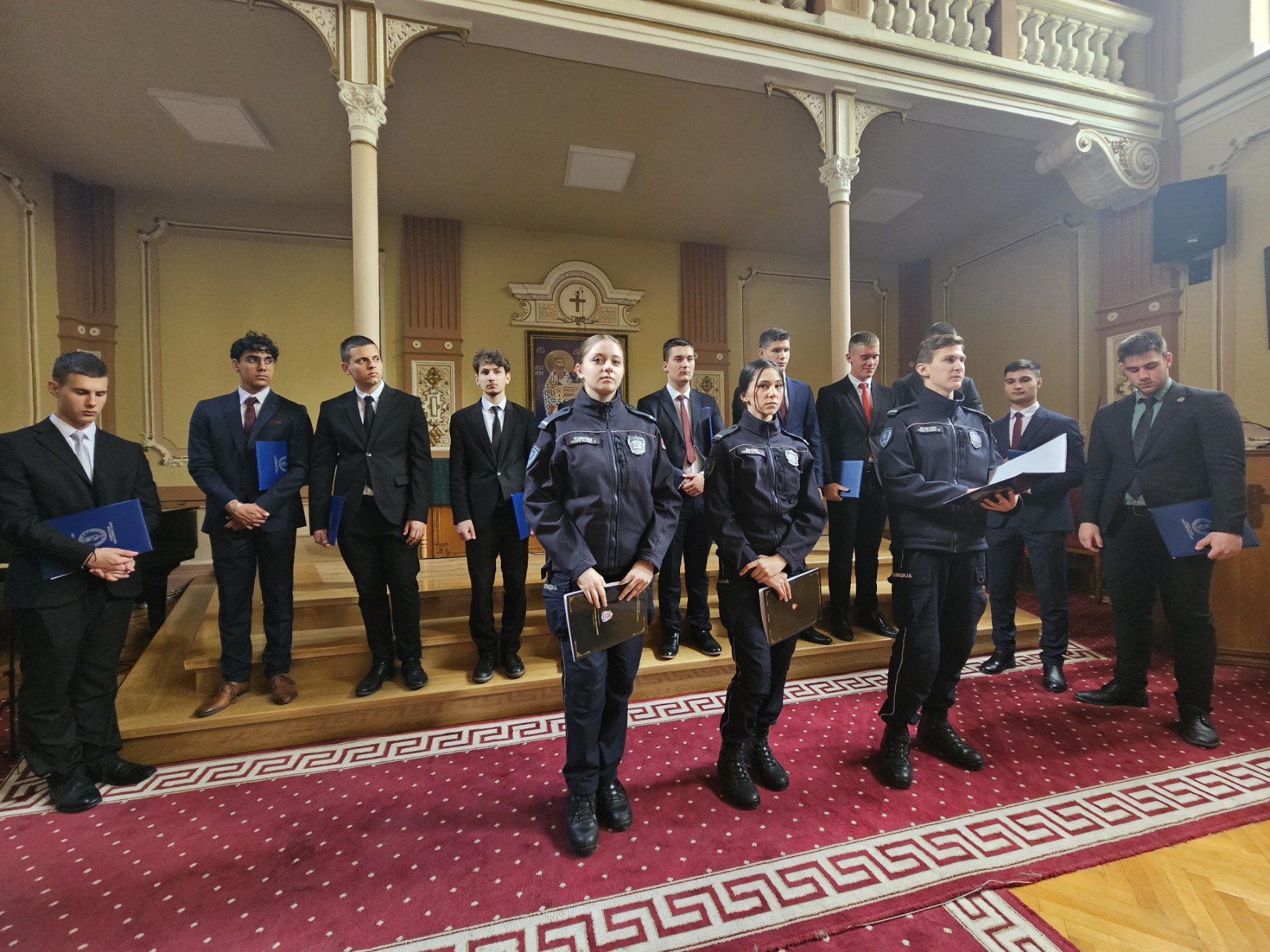 Сабор ученика Карловачке богословије и ученика СШУП